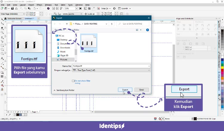 Cara Membuat Font Dengan Coreldraw