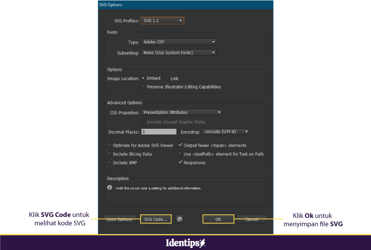Cara Membuat SVG Menggunakan Software Desain Grafis