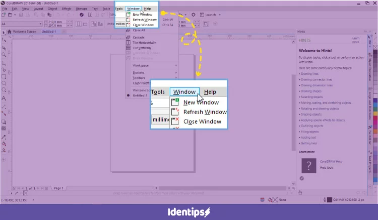 Cara Menampilkan Panel Layer Di Coreldraw