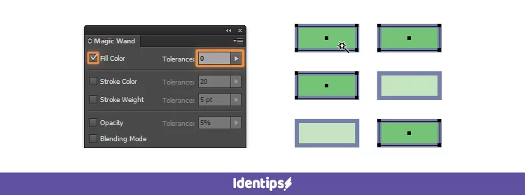 Cara Menggunakan Magic Wand Tool Illustrator
