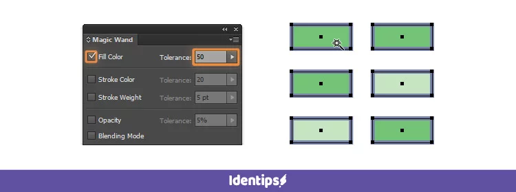 Cara Menggunakan Magic Wand Tool Illustrator