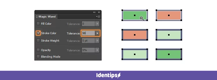 Cara Menggunakan Magic Wand Tool Illustrator