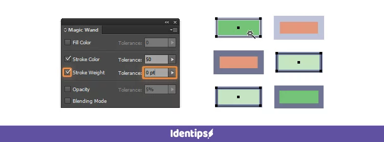 Cara Menggunakan Magic Wand Tool Illustrator