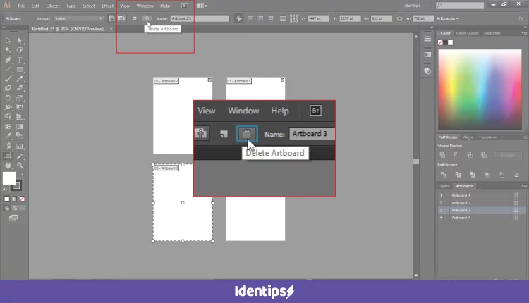 Cara Menghapus Artboard Di Adobe Illustrator