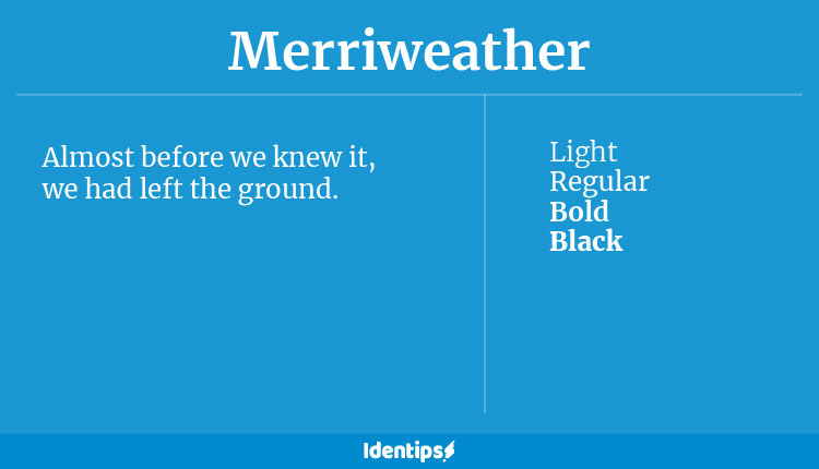 Font Terbaik Untuk Website - Merriweather