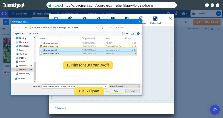 Cara Membuat Icon Dengan Web Font