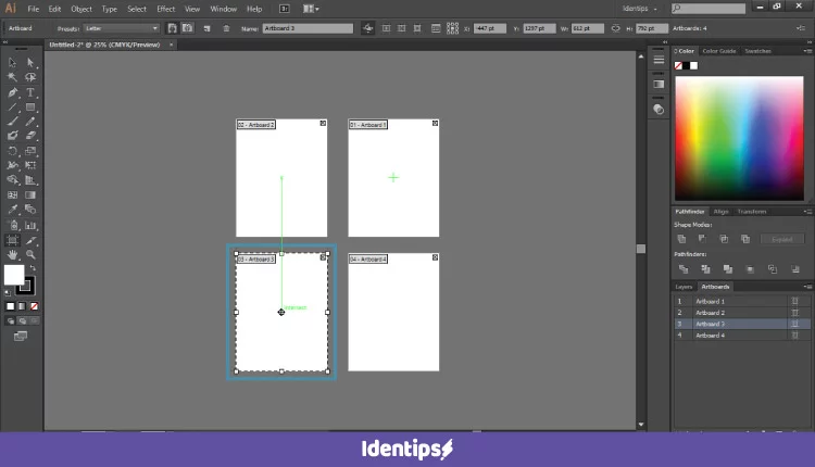 Cara Mengubah Artboard Portrait Menjadi Landscape Di Adobe Illustrator